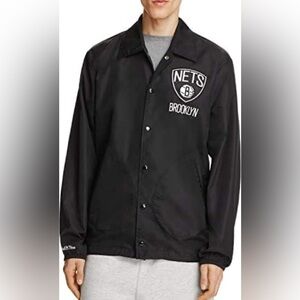 Mitchell & Ness Brooklyn Nets NBA Coach Jacket - 100% Exclusive XL